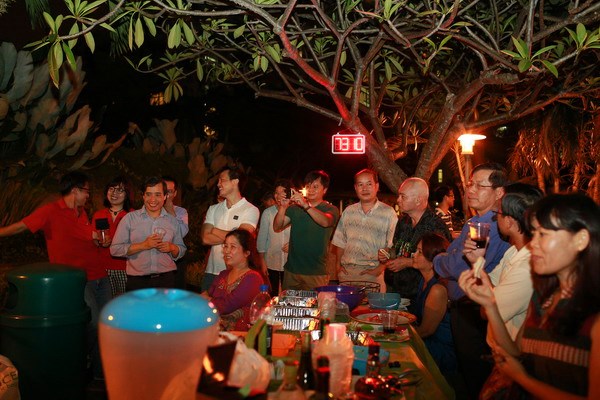 Fund-raising BBQ party